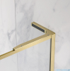 Radaway Modo F SL Brushed Gold II kabina Walk-in 100x201,6cm prawa Szczotkowane Złoto szkło przejrzyste 10419104-99-01R